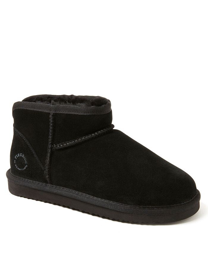 

Женские микросапожки из овчины Riverland Dearfoams, черный
