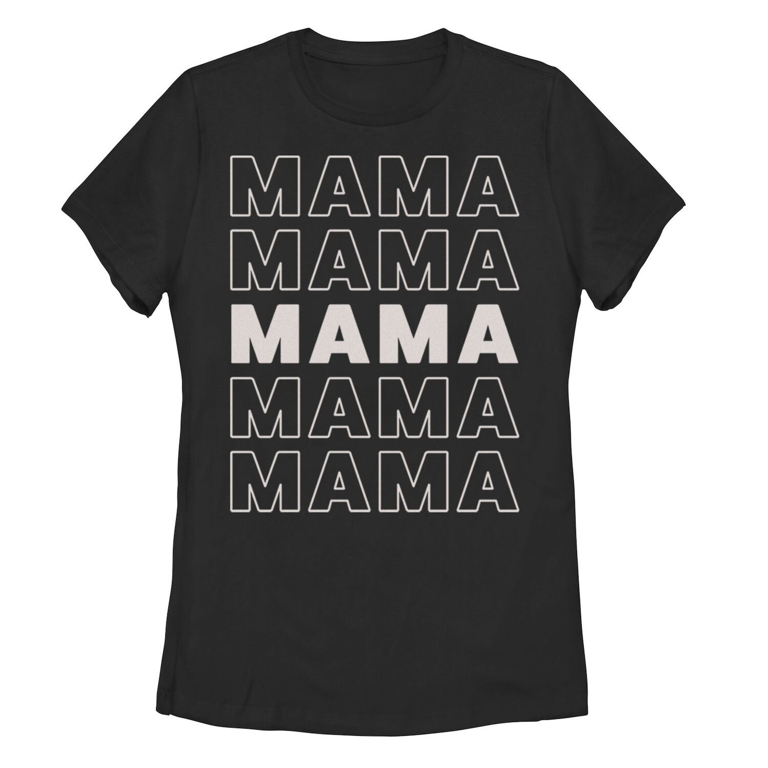 

Футболка-бойфренд Mama Bold Stack для юниоров