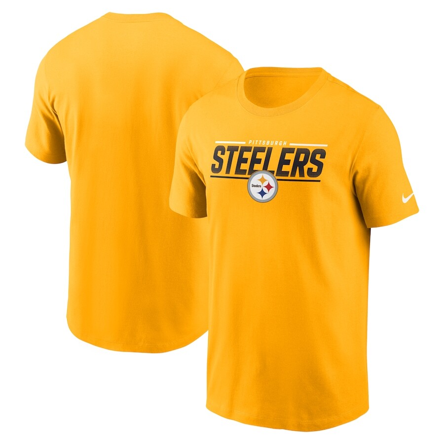 

Футболка с коротким рукавом Nike Pittsburgh Steelers, золотой