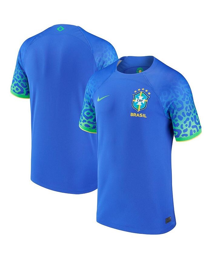 

Мужская синяя сборная Бразилии 2022, 23, реплика пустого стадиона Away Breathe Stadium Nike, синий