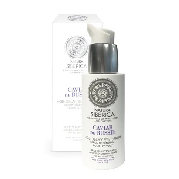

Антивозрастная сыворотка для контура глаз Caviar De Russie Age-Delay Eye Serum Natura Siberica, 30 ml