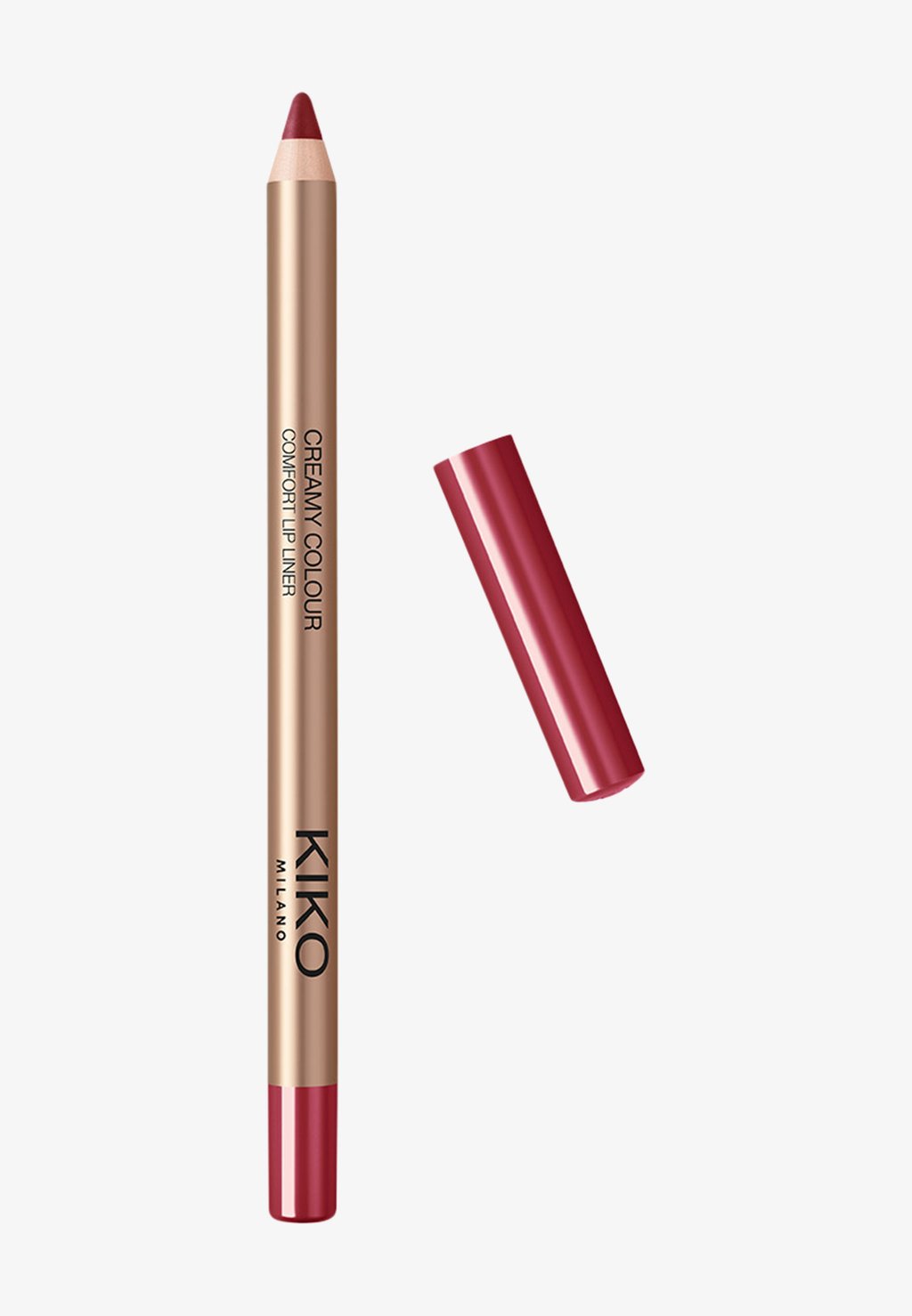 Карандаш для губ New Creamy Color Comfort Lip Liner KIKO Milano, цвет amaranth стойкий карандаш для губ kiko milano creamy colour comfort lip liner 1 2 гр