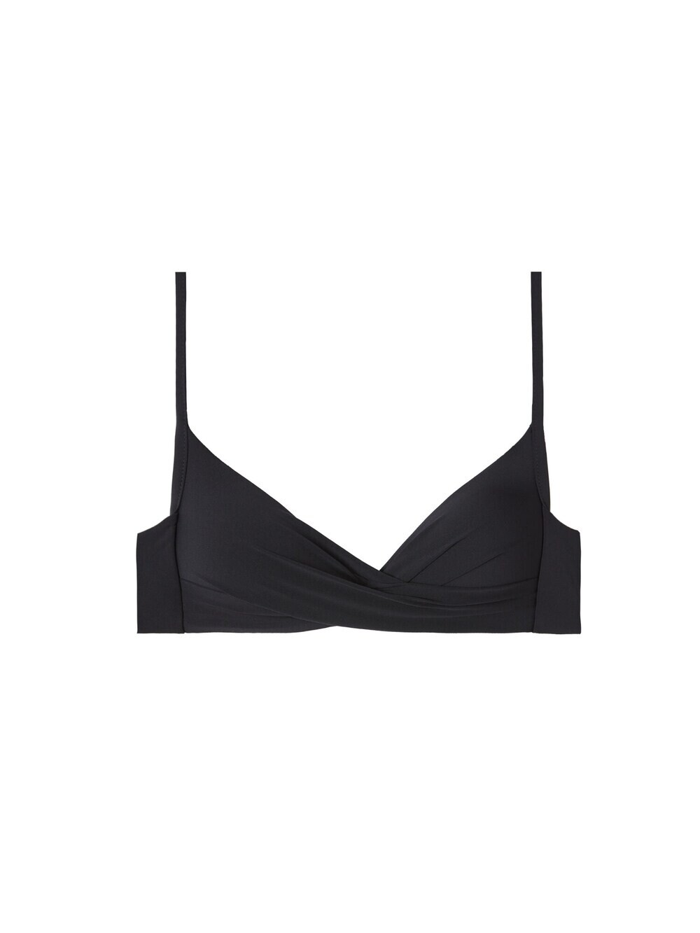 

Треугольный топ бикини Calzedonia, черный