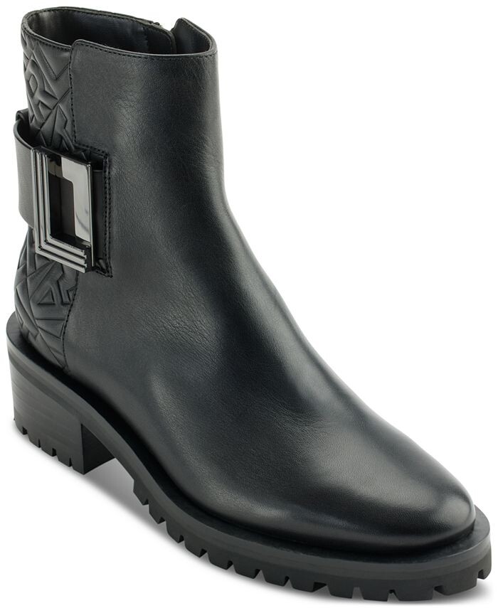 

Женские ботинки Vara с пряжками KARL LAGERFELD PARIS, черный