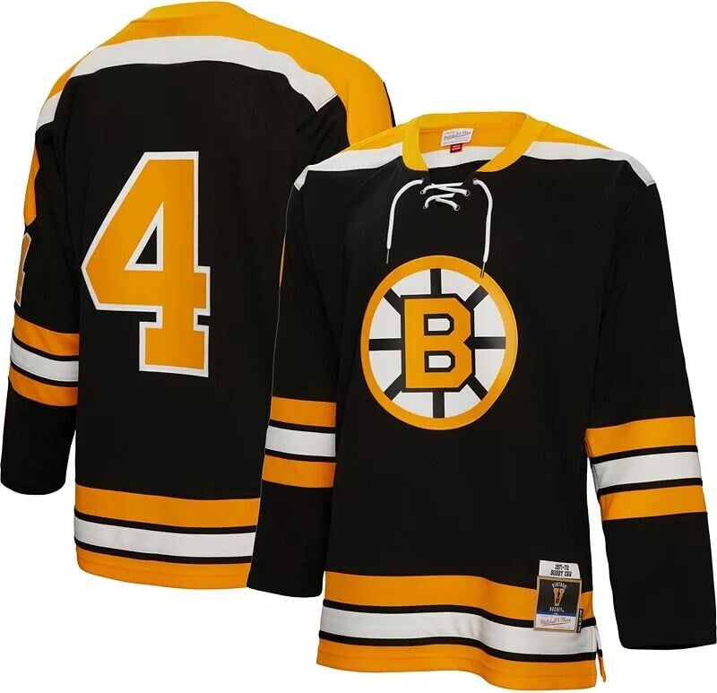 

Джерси Mitchell & Ness Boston Bruins Bobby Orr # 4 '71 Blue Line