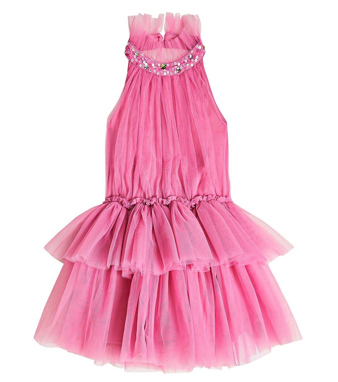 

Декорированное платье Meri Tutu Du Monde, розовый