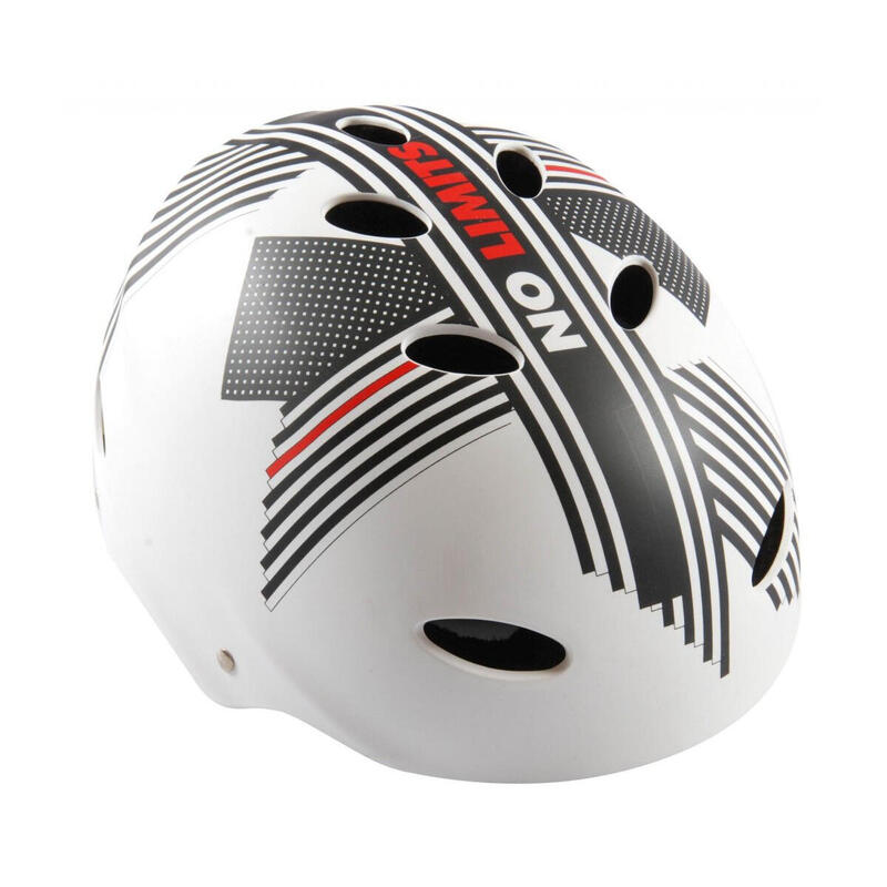 Шлем Volare для коньков No LimitsJunior белый/черный/красный Volare Bicycles, цвет weiss