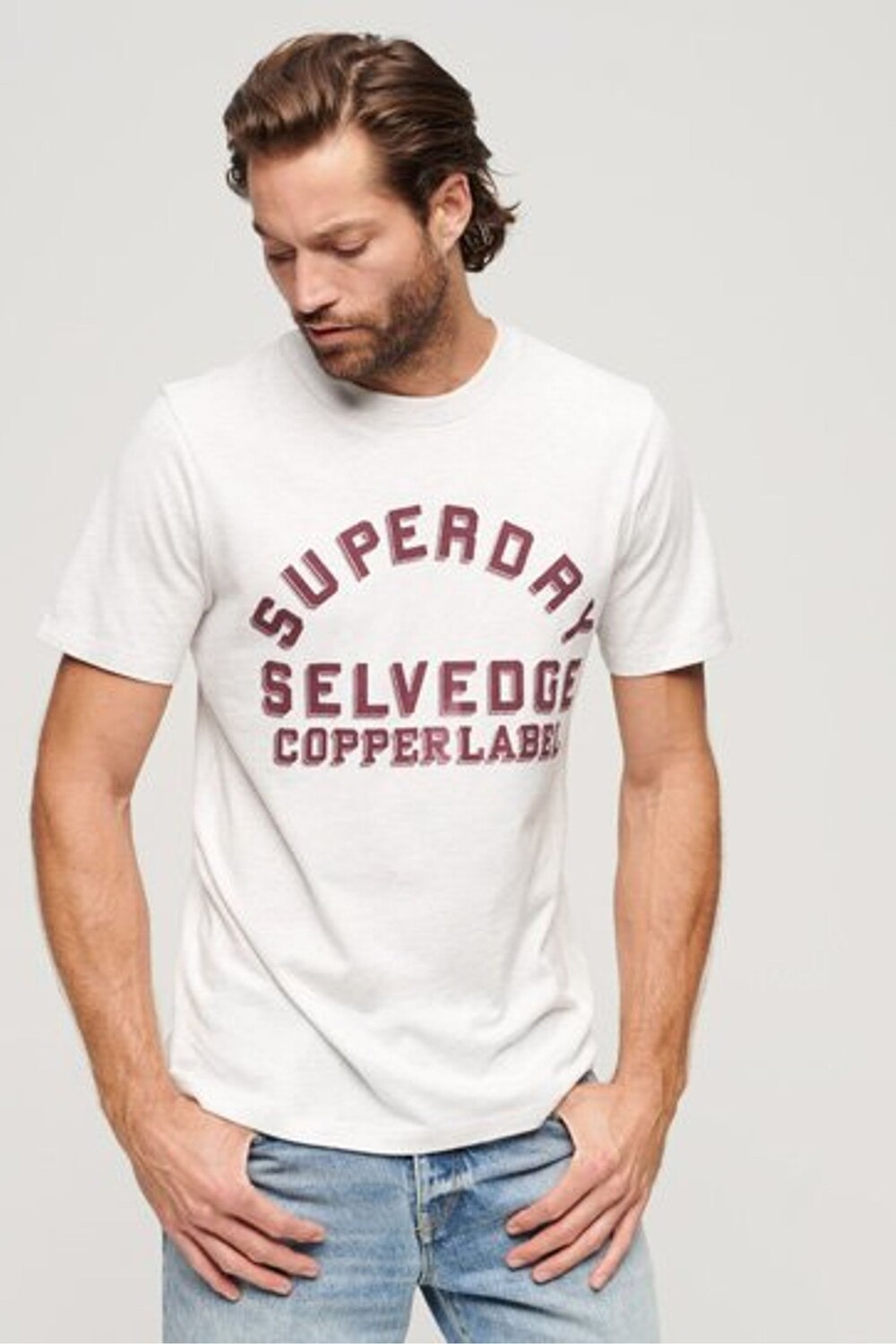 

Футболка Copper Label из коллекции спецодежды Superdry, серый