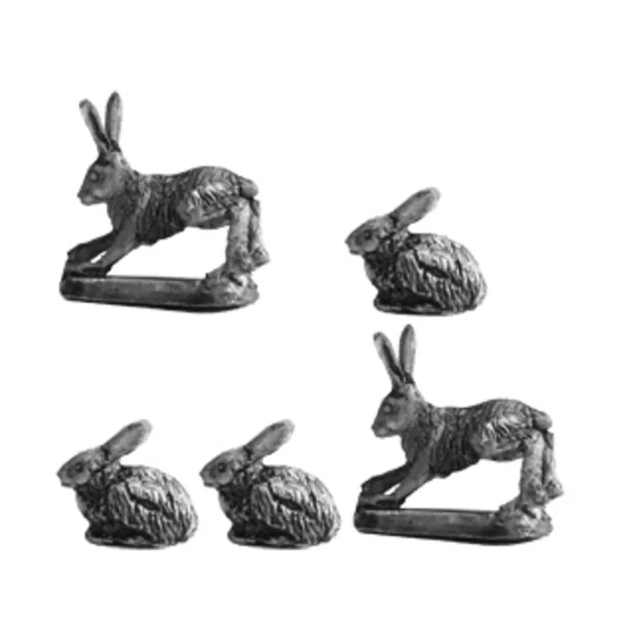 

Зайцы, Historical Miniatures - Medieval - Accessories (28mm) (Mirliton SG)