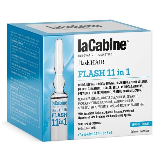 

В 1, Ампулы для волос, 7х5мл La Cabine Flash 11