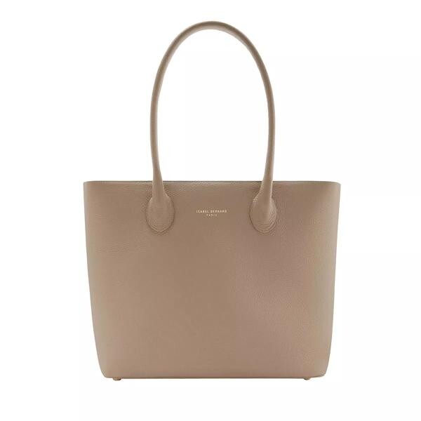 

Шоппер honoré lysanne taupe calfskin leather shoulder Isabel Bernard, бежевый