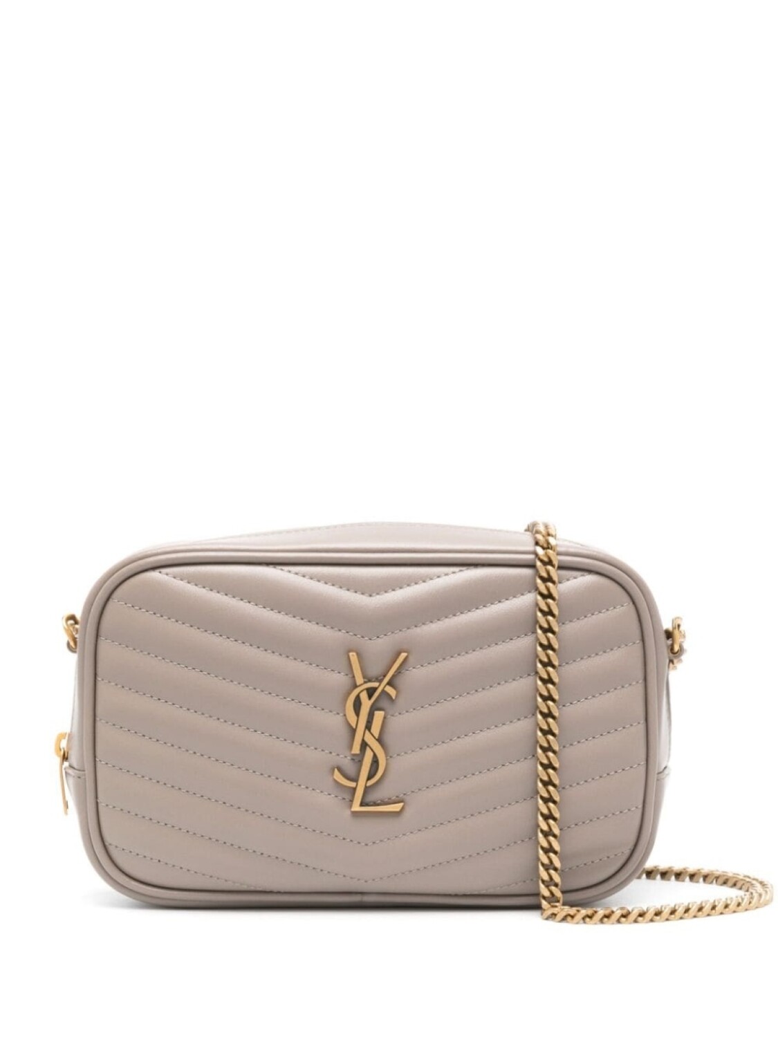 

Мини-сумка через плечо Lou Saint Laurent, серый