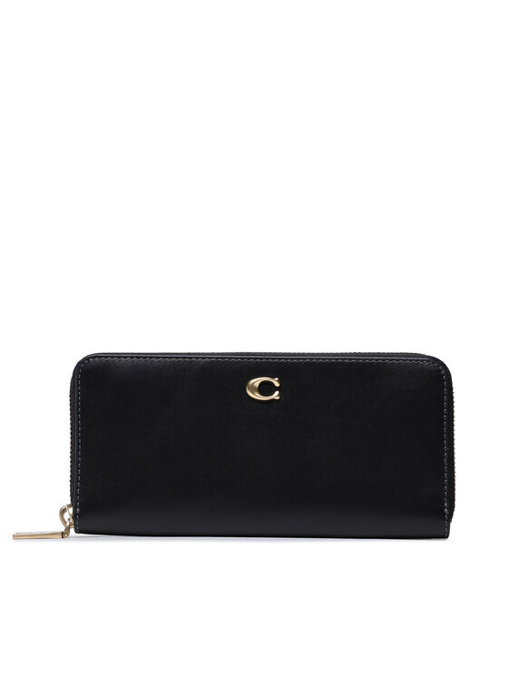 

Большой женский кошелек Coach, черный