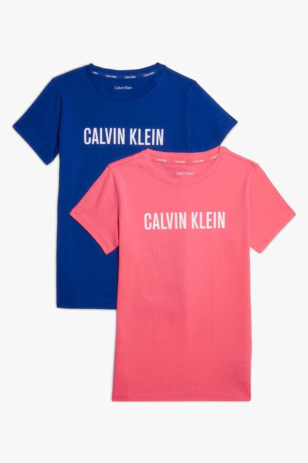 

Набор из 2 розовых футболок для девочек Intense Power Calvin Klein, розовый