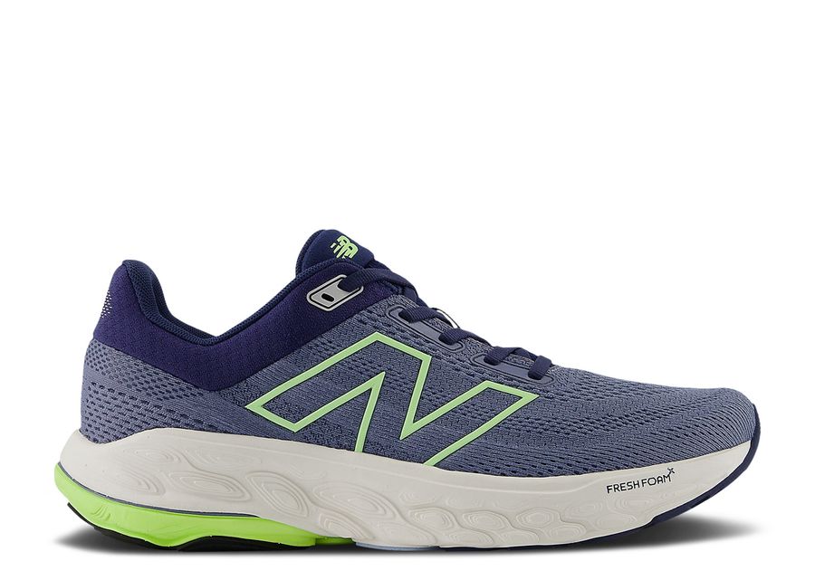 

Кроссовки New Balance New Balance Fresh Foam X 860v14 2E Wide, цвет Arctic Grey Bleached Lime Glo