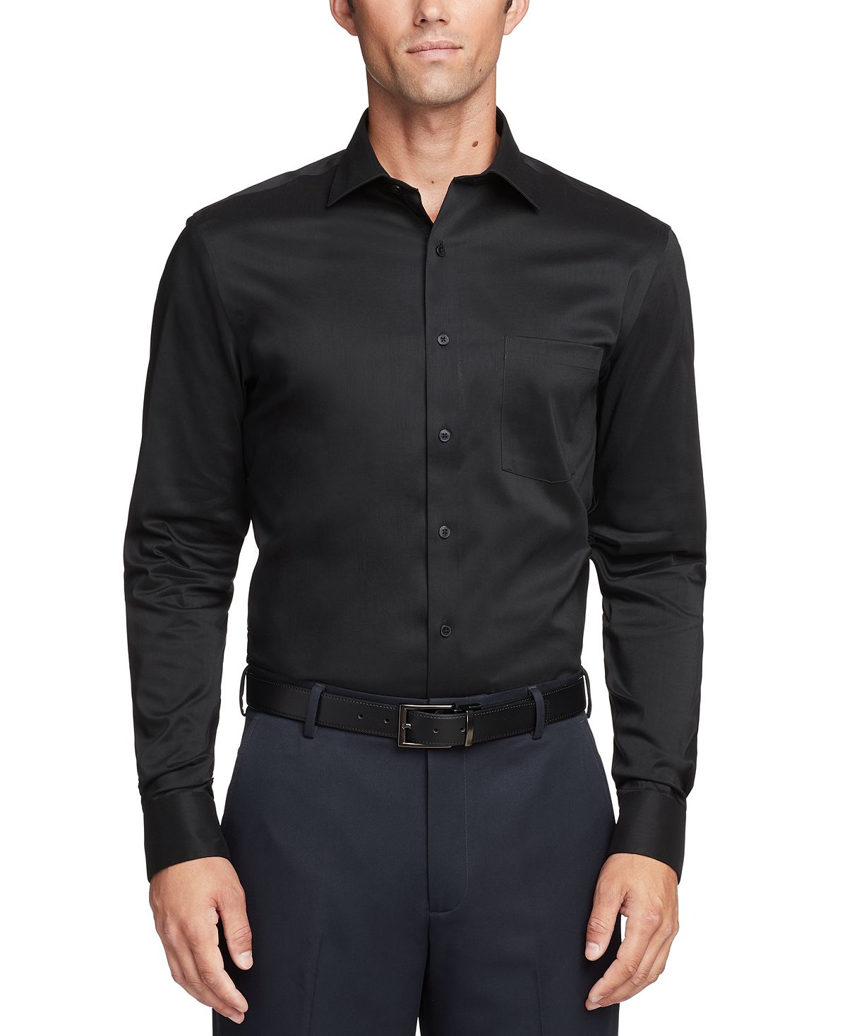 цена Мужская классическая рубашка обычного кроя Ultraflex Van Heusen