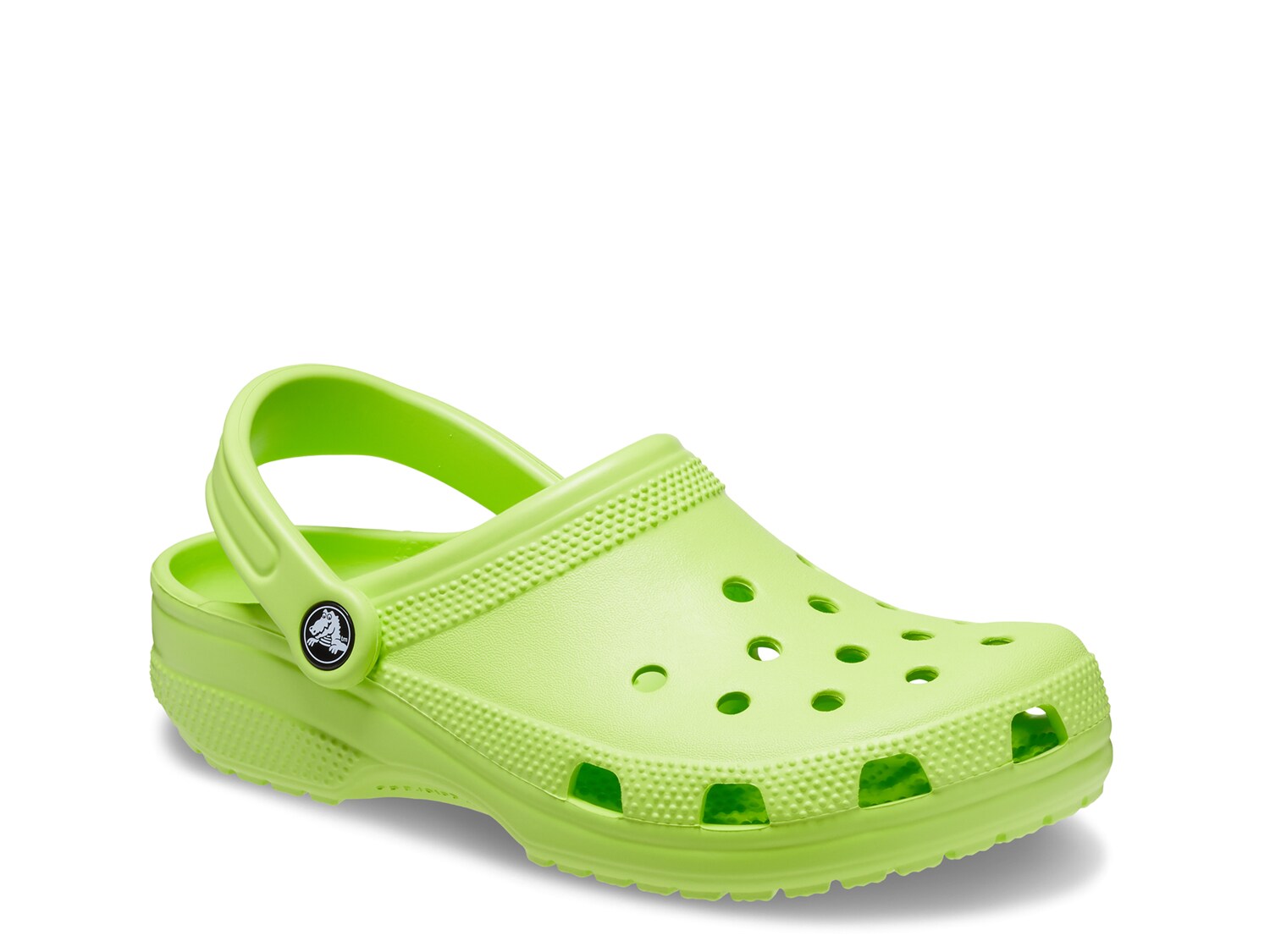 Сабо Crocs Classic, салатовый туфли слипоны из термопластика бистро crocs черный
