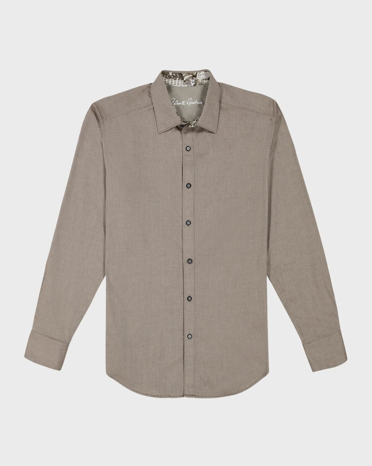 

Мужская спортивная рубашка из хлопка стрейч Wayfarer 3 Robert Graham, хаки
