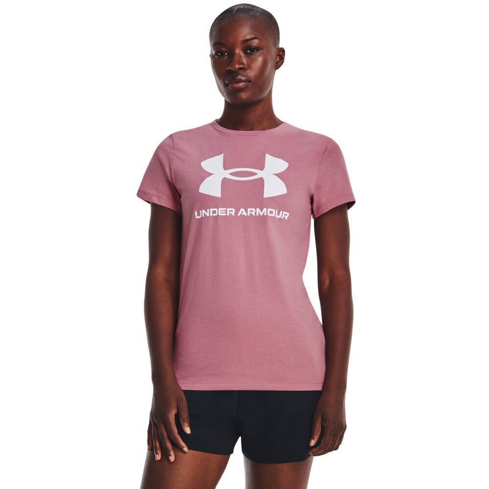

Футболка Under Armour Sportstyle Logo, розовый
