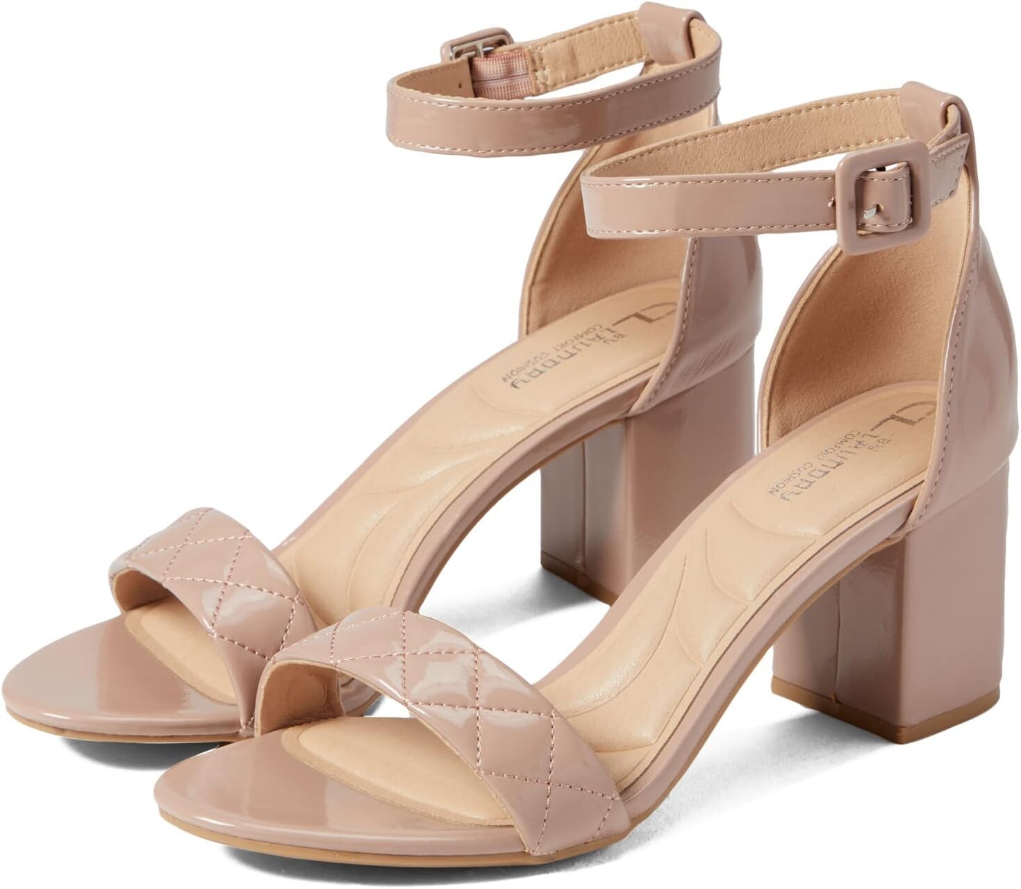 

Босоножки Jordyn CL By Laundry, цвет Nude Patent
