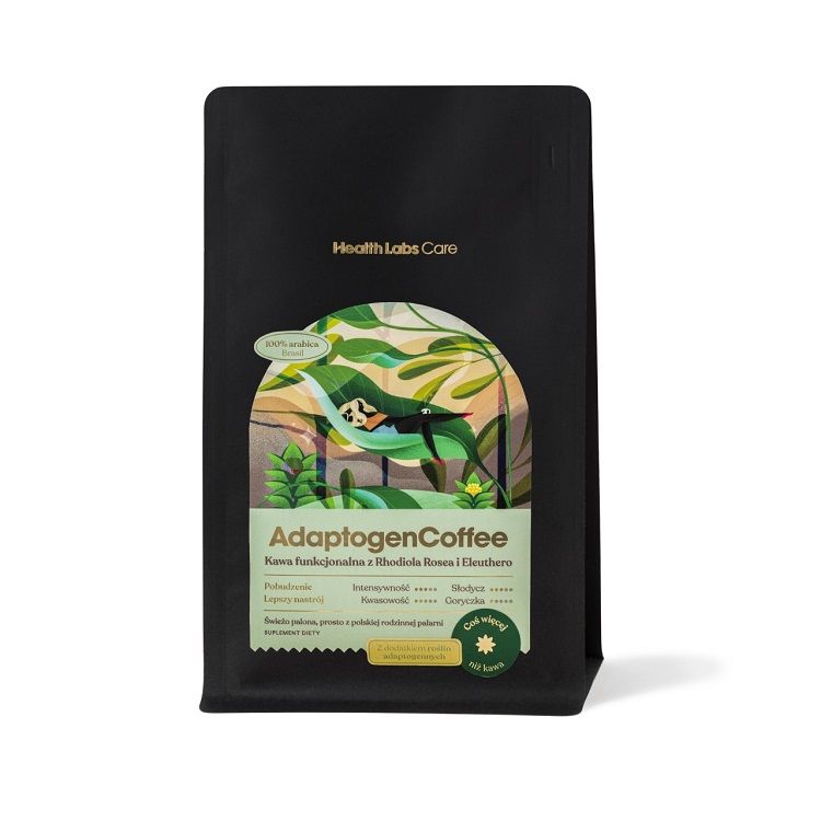 широнина е драконы дэр Препарат, повышающий энергию Health Labs Adaptogen Coffee Proszek, 252 g