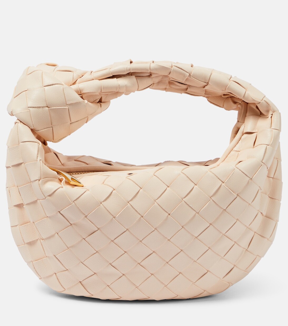 

Сумка-тоут Jodie Mini из кожи Bottega Veneta, нейтральный