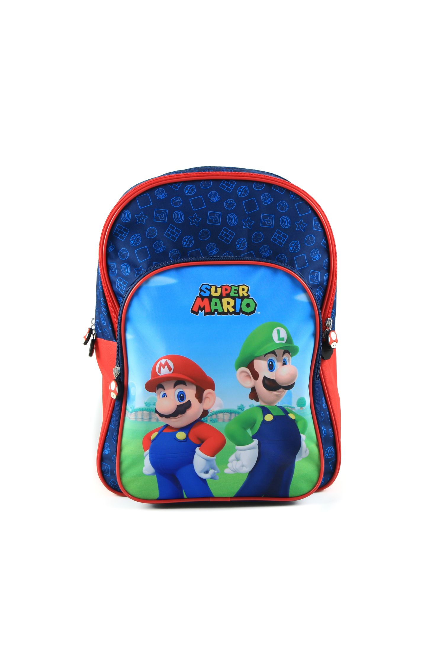 Рюкзак Super Mario Super Mario und Luigi tasche 42x31x15cm, синий