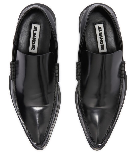 

Лоферы Jil Sander, черный
