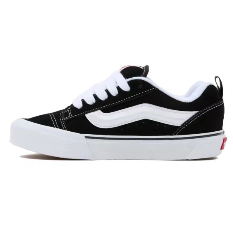 

Кроссовки для скейтбординга Knu Skool, унисекс, низкие, белые/черные Vans, Черный, Кроссовки для скейтбординга Knu Skool, унисекс, низкие, белые/черные Vans