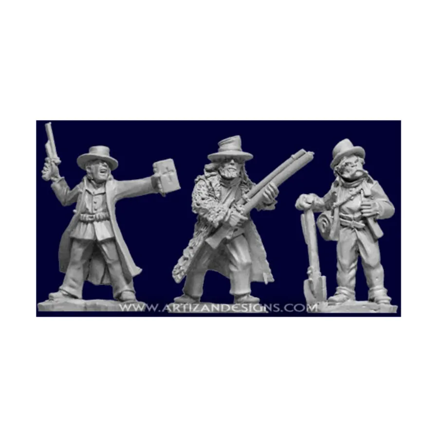 

Пограничные персонажи, Wild West Miniatures (Artizan Designs) (28mm)