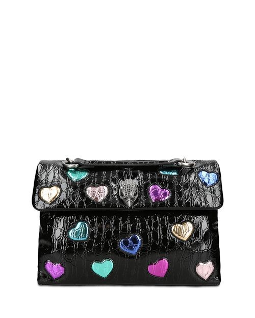 

Маленькая кожаная сумка Love Kensington из мягкой кожи KURT GEIGER LONDON, цвет Black