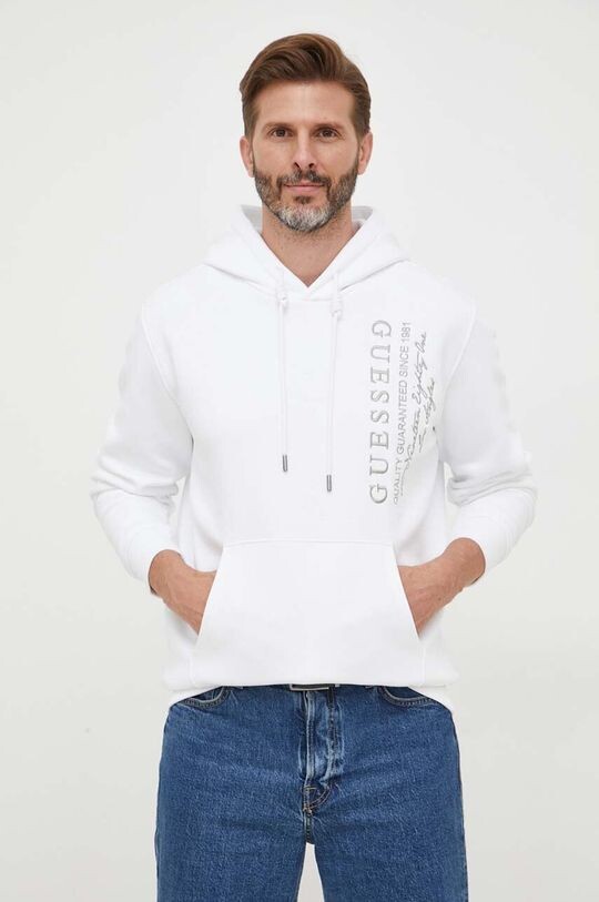 

Угадайте, толстовка Guess, белый