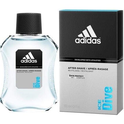 Средство после бритья Ice Dive 100 мл, Adidas мужская парфюмерия adidas лосьон после бритья ice dive
