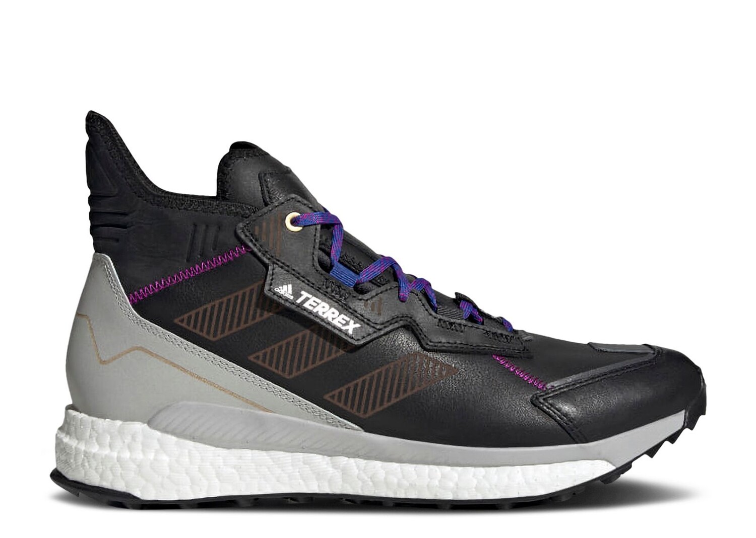 

Кроссовки adidas Terrex Free Hyperblue Mid 'Black White', черный