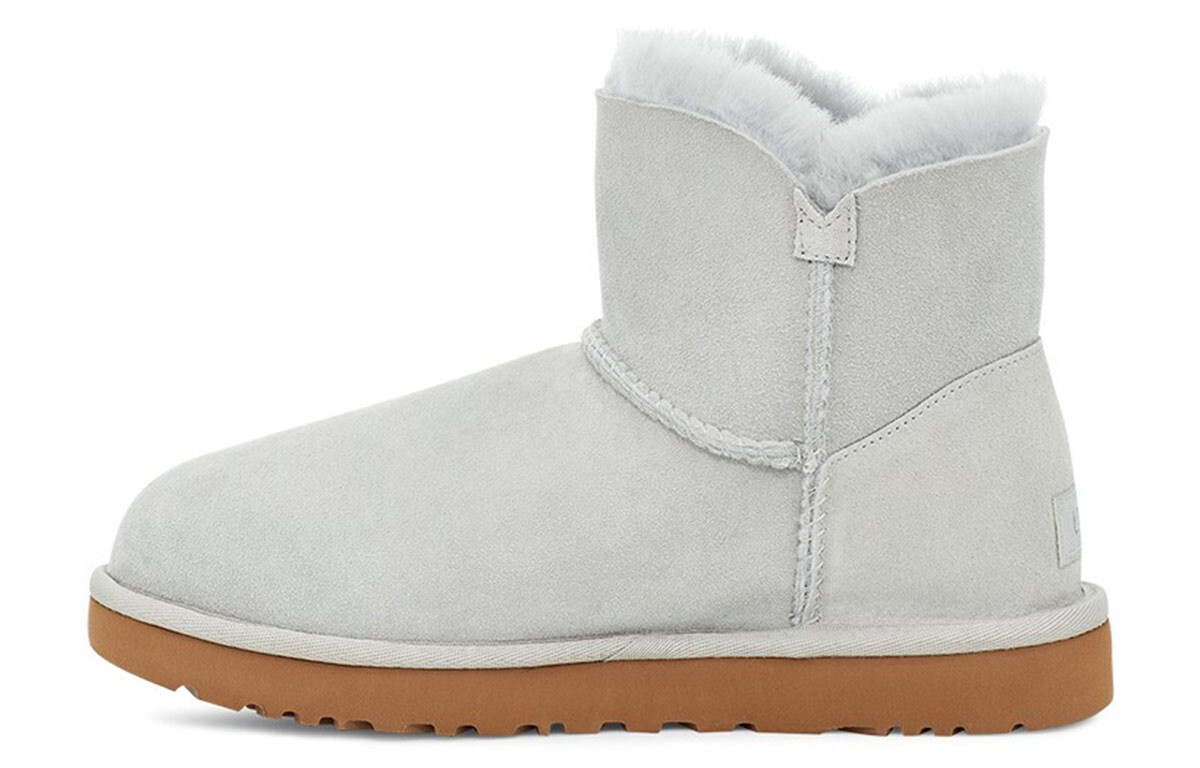 

Женские сноуборд-ботинки Bailey Snow Boots, серые/белые, средней высоты Ugg