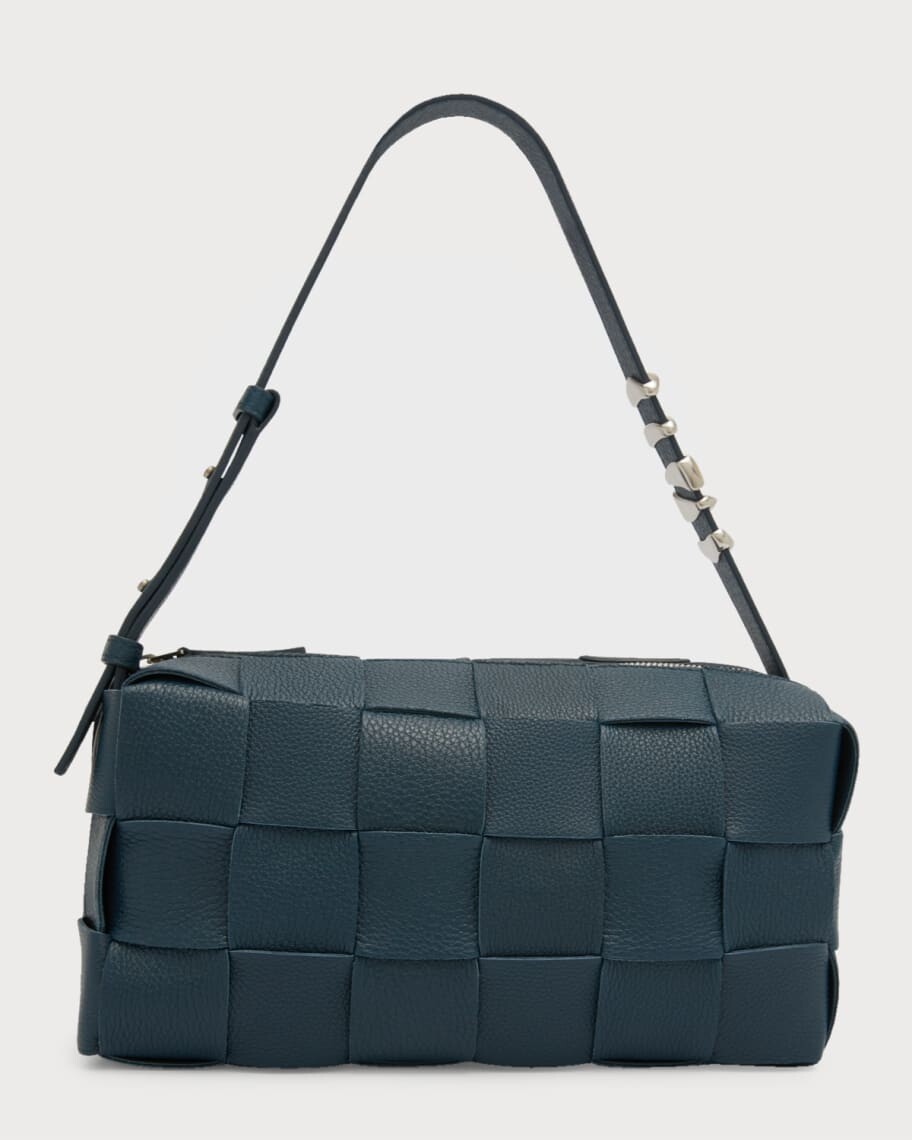 

Кожаная сумка через плечо Cassette Intrecciato Bottega Veneta