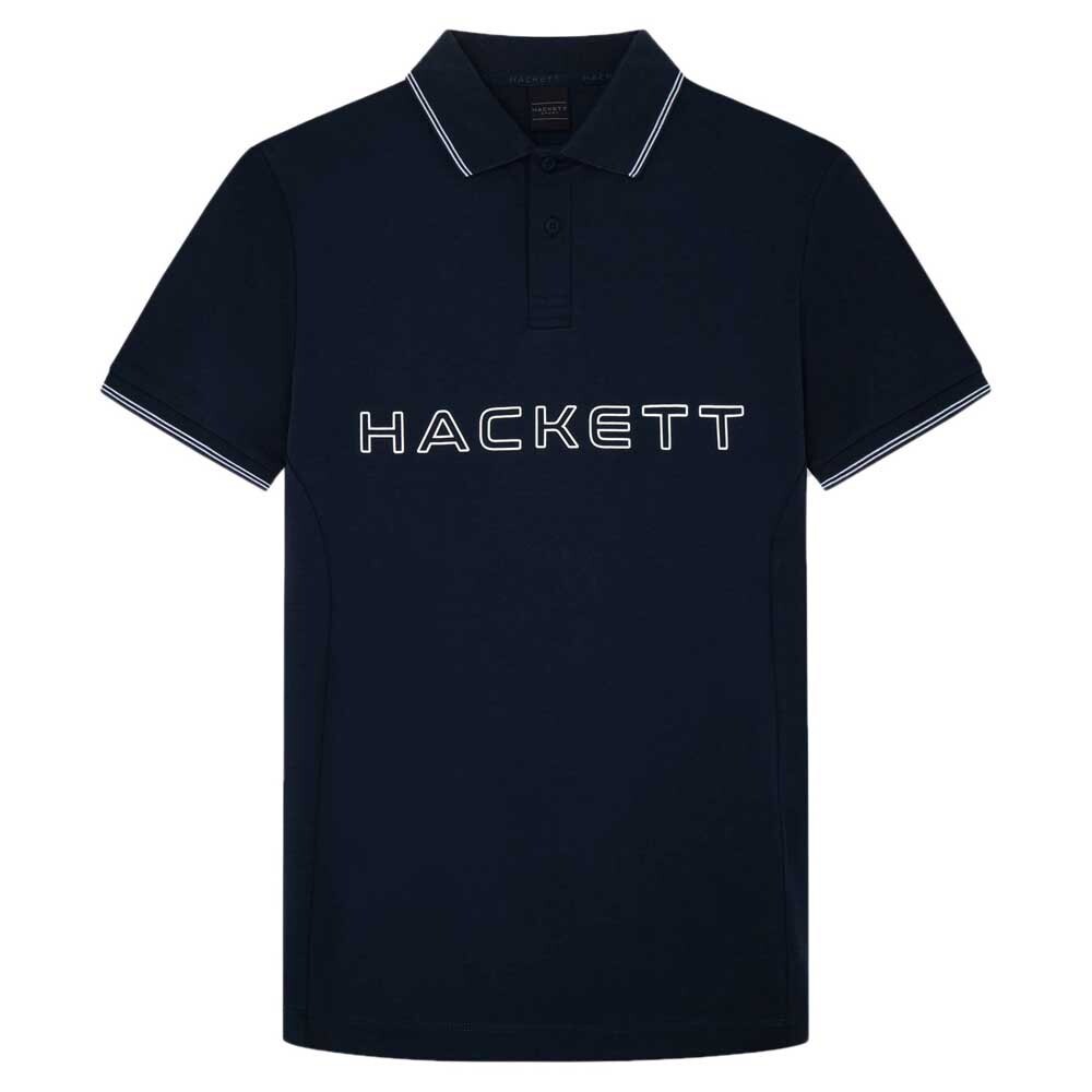 

Поло с коротким рукавом Hackett Hs, синий