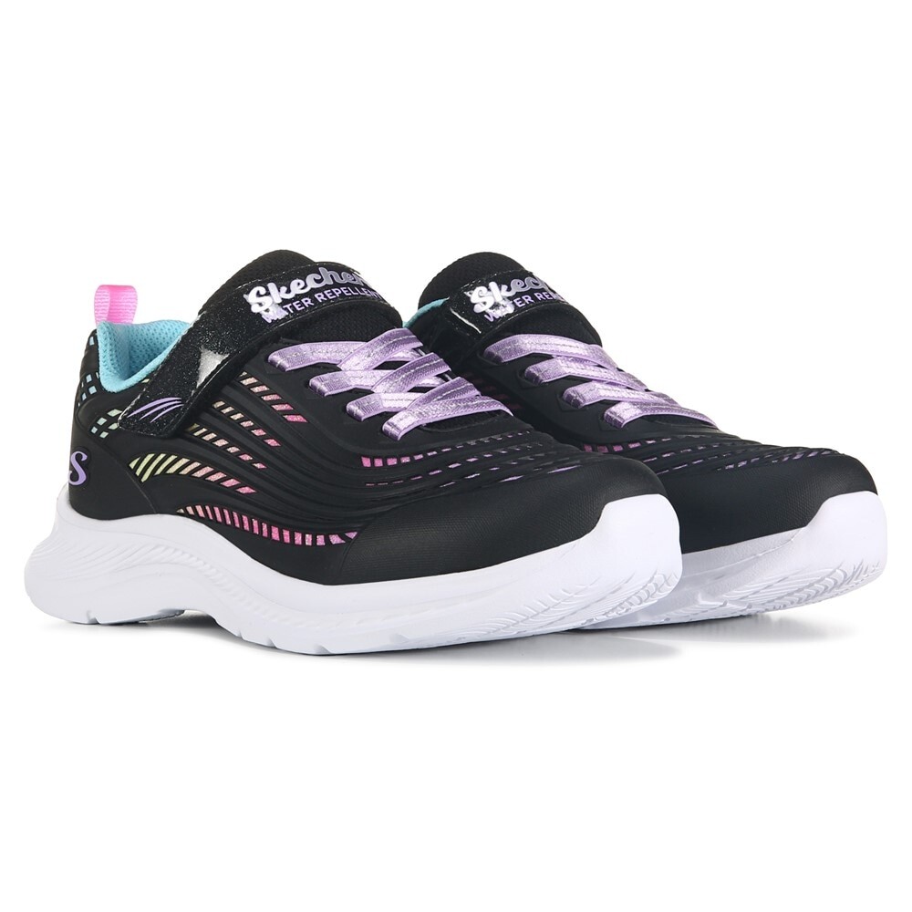 

Детские комбинезоны Водонепроницаемые кроссовки Little/Big Kid Skechers, черный