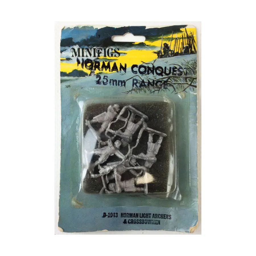 

Нормандские легкие лучники и арбалетчики, Norman Conquests (25mm)