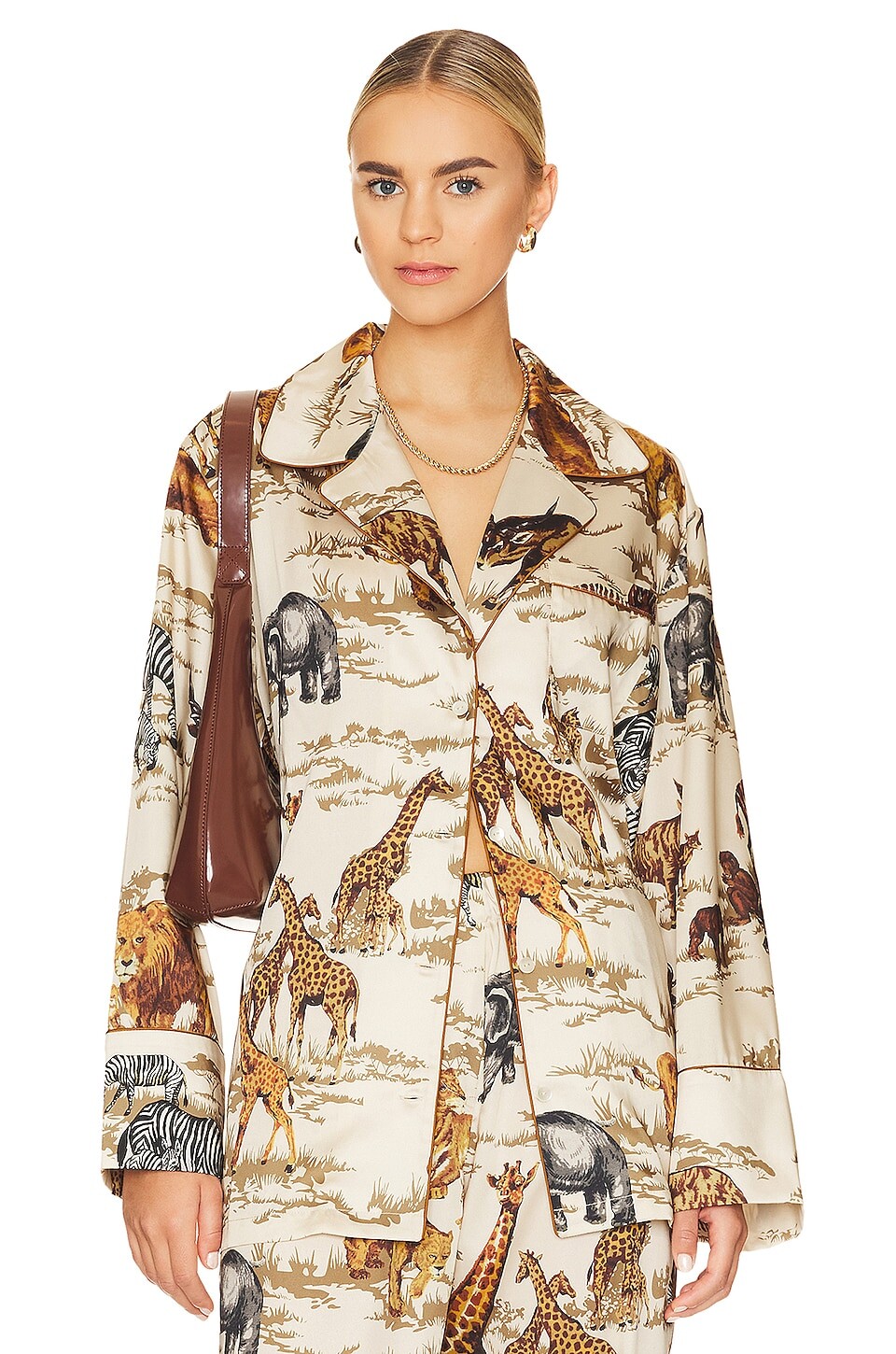 

Топ Ronny Kobo Valentina, цвет Safari Print