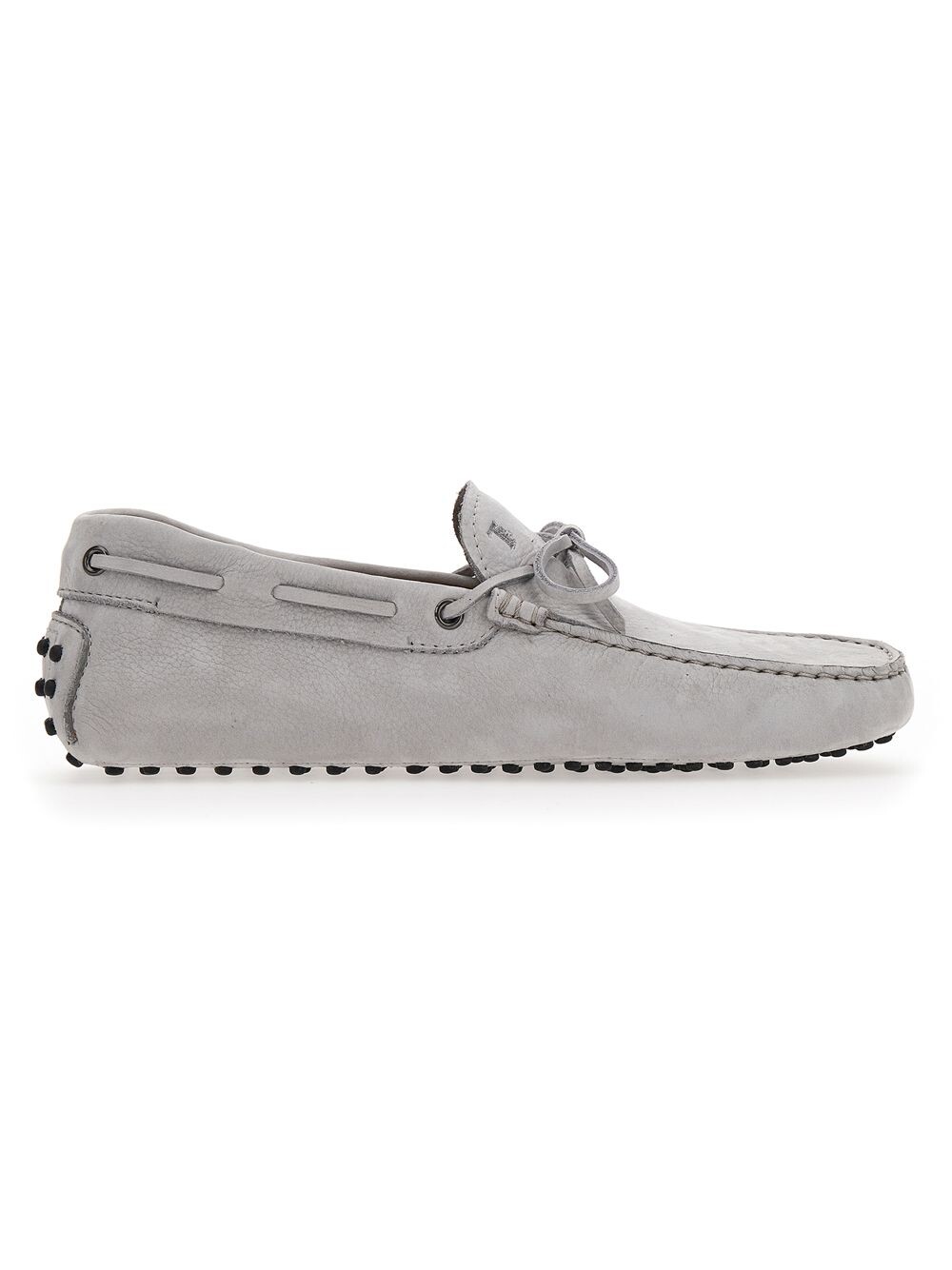 

Кожаные лоферы для вождения Gommini Tod's, серый