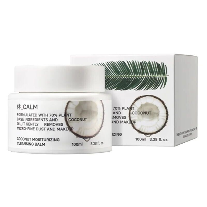 

Увлажняющий очищающий бальзам для лица Hue Calm Vegan Coconut, 100 мл