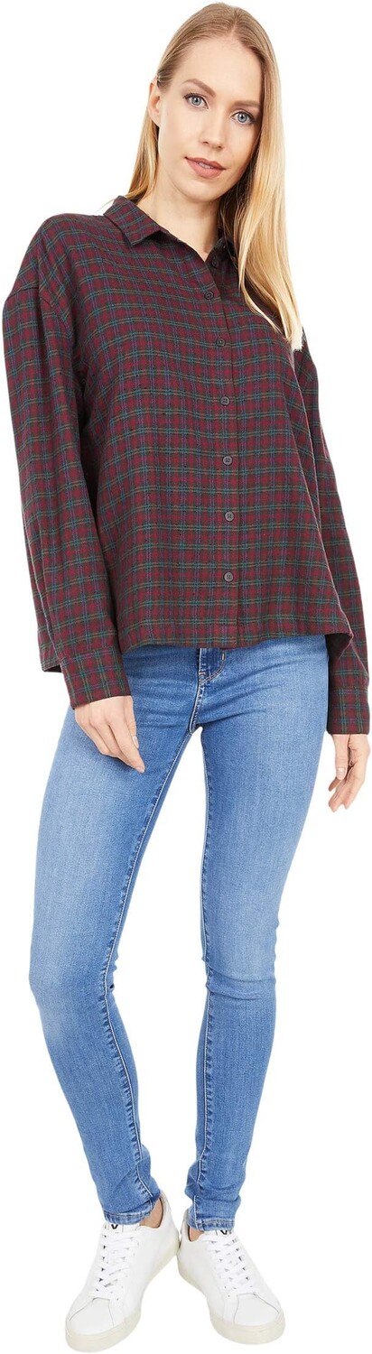 

Рубашка Madewell Westlake Shirt in Pfeiffer Plaid, цвет Slubby Holiday Plaid