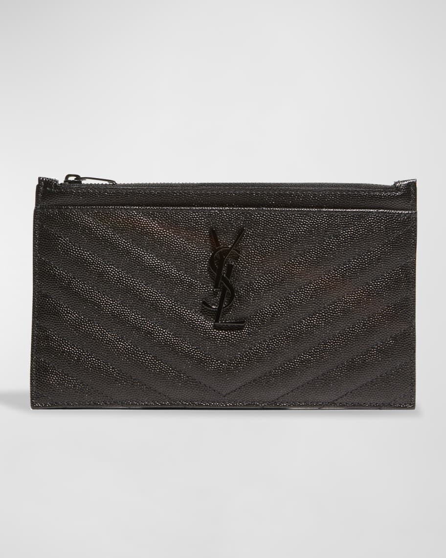 

Стеганый кошелек YSL Bill Pouch Saint Laurent