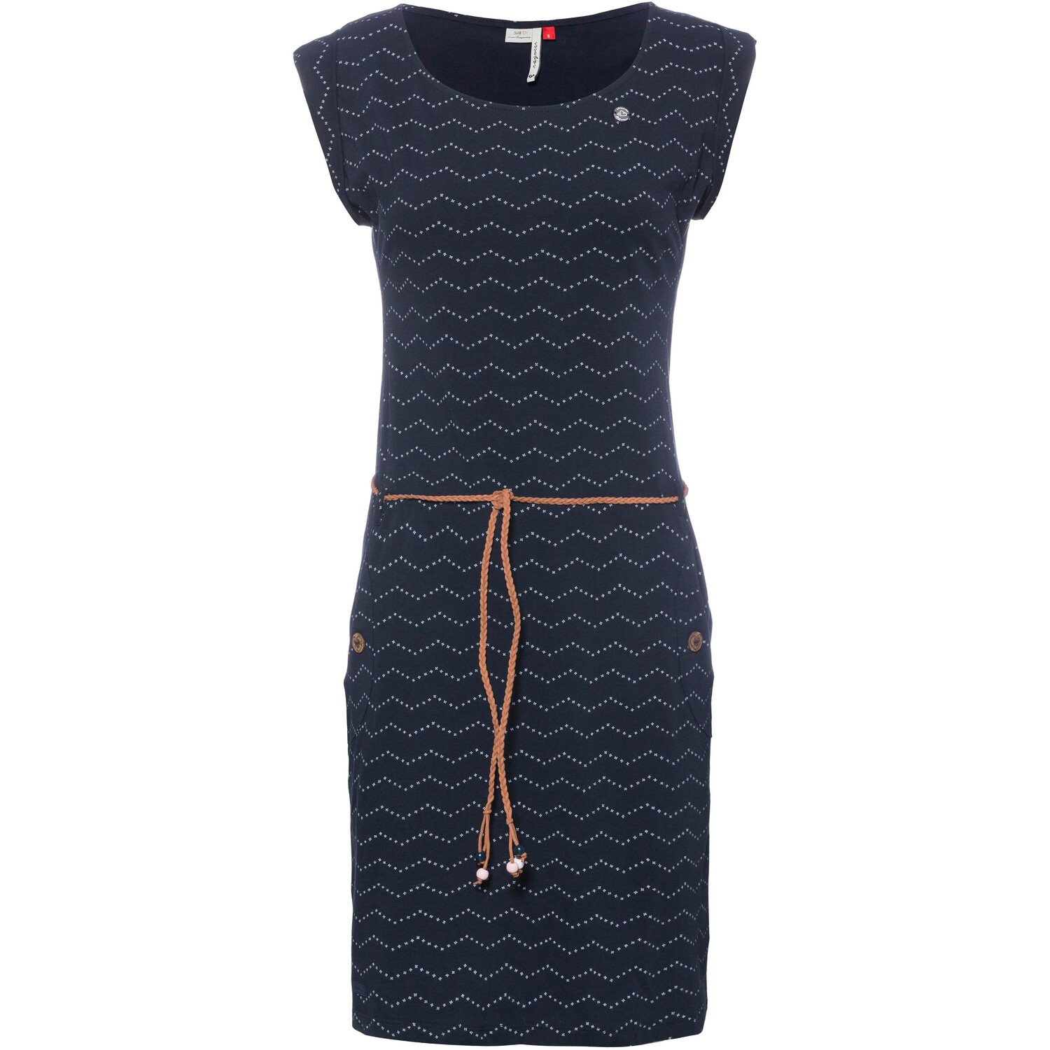 

Платье ragwear Jersey Tagg Zig Zag, темно-синий