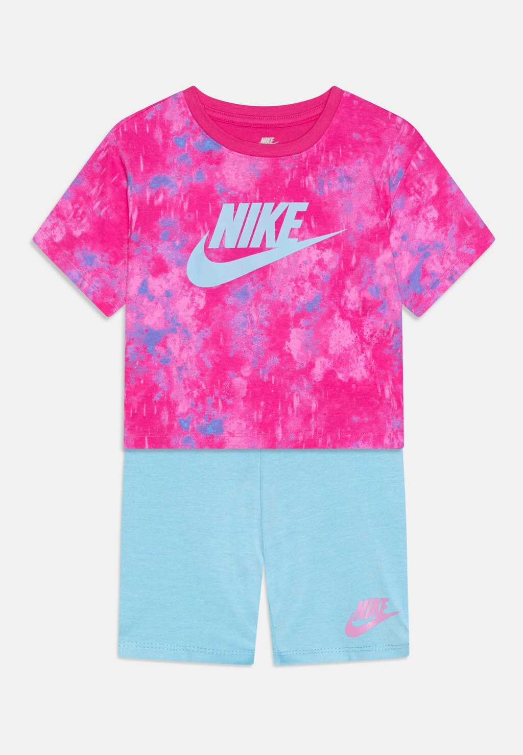 

Леггинсы BOXY TEE & BIKE SET Nike Sportswear, цвет aquarius blue