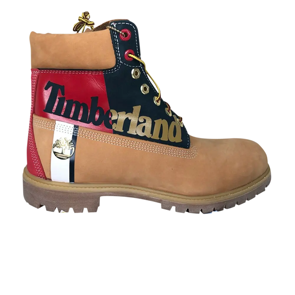

6-дюймовые водонепроницаемые ботинки премиум-класса Timberland, коричневый