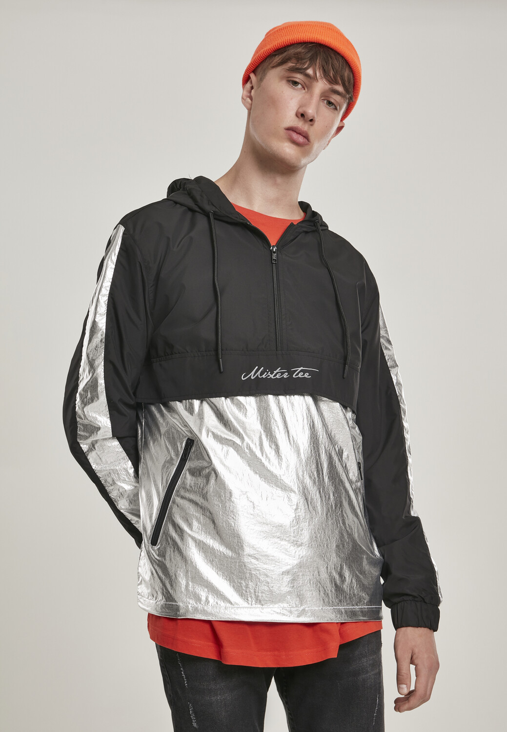 

Куртка Mister Tee Windbreaker, черный