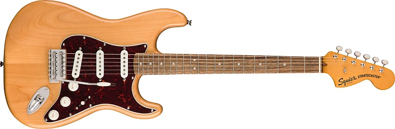цена Электрогитара Squier by Fender Classic Vibe 70s Stratocaster Laurel Fretboard Natural
