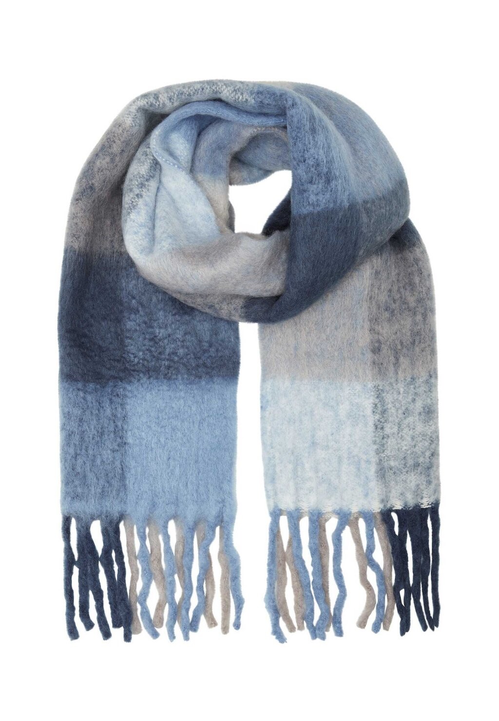 

Шарф NISAUM Unmade Copenhagen, цвет art blue grey